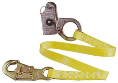 Gemtor - 2 Ft. Long Rope Grab - Shock Absorbing, Use with 5/8 or 3/4 Inch Rope, Includes Lanyard - Exact Industrial Supply