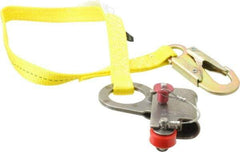 Gemtor - 3 Ft. Long Rope Grab - Shock Absorbing, Use with 5/8 or 3/4 Inch Rope, Includes Lanyard - Exact Industrial Supply