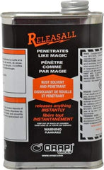 Releasall - 16 oz Rust Solvent/Penetrant - Comes in Can - Exact Industrial Supply