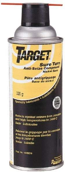 Target - 12 oz Aerosol High Temperature Anti-Seize Lubricant - Nickel, 600°C, Silver - Exact Industrial Supply