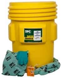 Brady SPC Sorbents - 75 Gal Capacity Hazardous Materials Spill Kit - 95 Gal Overpack Container - Exact Industrial Supply