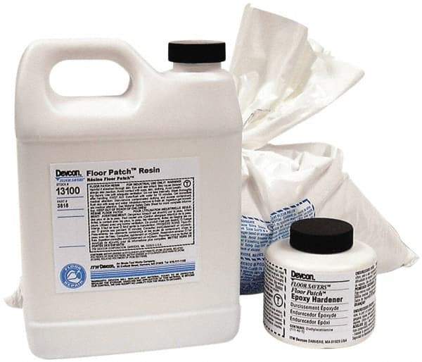 Devcon - 10 Lb Floor Repair - Light Gray, 18 Sq Ft at 1/4" Coverage - Exact Industrial Supply