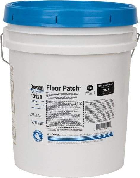 Devcon - 40 Lb Floor Repair - Light Gray, 18 Sq Ft at 1/4" Coverage - Exact Industrial Supply