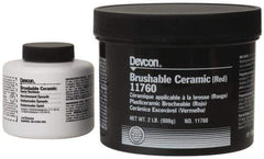 Devcon - 2 Lb Pail Two Part Epoxy - 40 min Working Time, 2,000 psi Shear Strength - Exact Industrial Supply