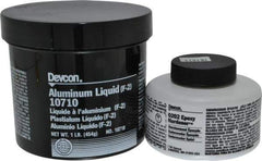 Devcon - 1 Lb Pail Two Part Epoxy - 75 min Working Time, 2,700 psi Shear Strength - Exact Industrial Supply