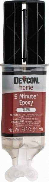 Devcon - 25 mL Cartridge Two Part Epoxy - 4 to 5 min Working Time - Exact Industrial Supply