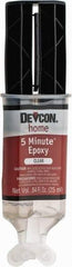 Devcon - 25 mL Cartridge Two Part Epoxy - 4 to 5 min Working Time - Exact Industrial Supply