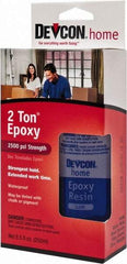 Devcon - 4.5 oz Bottle Two Part Epoxy - 30 min Working Time, Series 2 Ton - Exact Industrial Supply