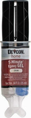 Devcon - 25 mL Cartridge Two Part Epoxy - 4 to 5 min Working Time - Exact Industrial Supply