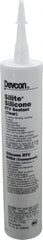 Devcon - 10.3 oz Cartridge Clear RTV Silicone Joint Sealant - -60 to 248°F Operating Temp - Exact Industrial Supply