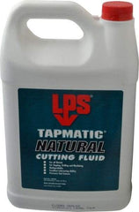 LPS - Tapmatic Natural, 1 Gal Bottle Cutting & Tapping Fluid - Straight Oil, For Boring, Broaching, Drilling, Engraving, Facing, Milling, Reaming, Sawing, Tapping, Threading, Turning - Exact Industrial Supply