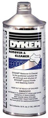 Dykem - Layout Fluid Remover and Thinner - 32 Ounce Bottle - Exact Industrial Supply