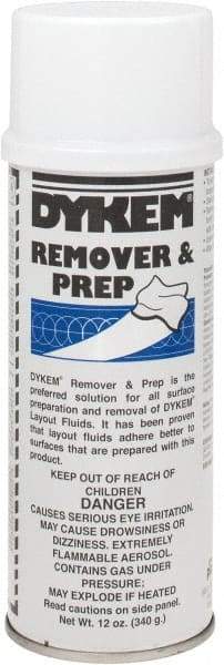 Dykem - Layout Fluid Remover and Thinner - 16 Ounce Aerosol Can - Exact Industrial Supply