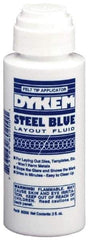 Dykem - Blue Layout Fluid - 2 Ounce Felt Tip Applicator - Exact Industrial Supply