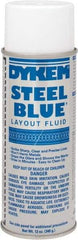 Dykem - Blue Layout Fluid - 12 Ounce Aerosol Can - Exact Industrial Supply