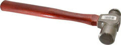 Plumb - 2 Lb Head Ball Pein Hammer - Hickory Handle, 15" OAL - Exact Industrial Supply