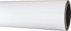 Mag-Mate - 25' Long x 24-3/8" Wide x 1/32" Thick Flexible Magnetic Sheet - 85 Lb Max Pull Force, 196 Linear Ft/Lb Magnetic Pull Force, Plain Back, White - Exact Industrial Supply