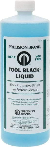 Precision Brand - 1 Quart Can Tool Black - Exact Industrial Supply