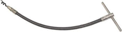 Made in USA - 7-1/4" OAL Flexible Shaft - 1/4" Cork Diam, 5/32" Shaft Diam, For 1/4 to 5/16" Packing Size - Exact Industrial Supply