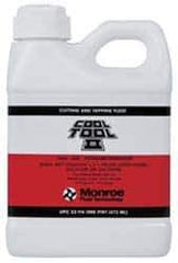 Monroe Fluid Technology - Cool Tool II, 1 Pt Can Cutting & Tapping Fluid - Straight Oil, For Blanking, Boring, Broaching, Drilling, Hobbing, Milling, Reaming, Tapping, Turning - Exact Industrial Supply