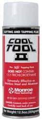 Monroe Fluid Technology - Cool Tool II, 1 Lb Aerosol Cutting & Tapping Fluid - Straight Oil, For Blanking, Boring, Broaching, Drilling, Hobbing, Milling, Reaming, Tapping, Turning - Exact Industrial Supply