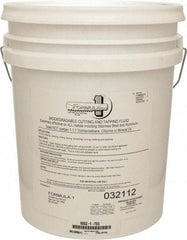 Monroe Fluid Technology - 5 Gal Pail Cutting & Tapping Fluid - Straight Oil - Exact Industrial Supply