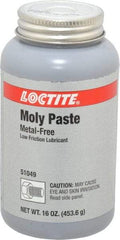 Loctite - 1 Lb Can General Purpose Anti-Seize Lubricant - Molybdenum Disulfide, -20 to 750°F, Black, Water Resistant - Exact Industrial Supply