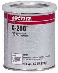 Loctite - 1.3 Lb Can Dry Film Lubricant - Dark Gray, 2,400°F Max - Exact Industrial Supply