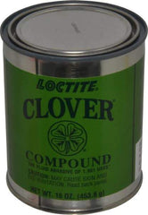 Loctite - 1 Lb Grease Compound - Compound Grade Coarse, Grade E, 120 Grit, Black & Gray, Use on General Purpose - Exact Industrial Supply