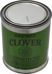 Loctite - 1 Lb Grease Compound - Compound Grade Medium, Grade D, 180 Grit, Black & Gray, Use on General Purpose - Exact Industrial Supply