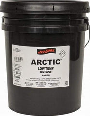 Jet-Lube - 5 Gal Pail Low Temperature Grease - Amber, Low Temperature, 225°F Max Temp, NLGIG 2, - Exact Industrial Supply