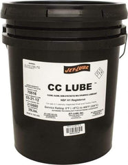 Jet-Lube - 35 Lb Pail Synthetic General Purpose Grease - Clear, Food Grade, 400°F Max Temp, NLGIG 1-1/2, - Exact Industrial Supply