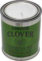 Loctite - 1 Lb Grease Compound - Compound Grade Extra Fine, Grade 1A, 320 Grit, Black & Gray, Use on General Purpose - Exact Industrial Supply