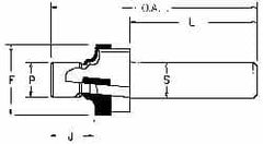 Scientific Cutting Tools - 1-7/8 - 12" Port, 2.628" Spotface Diam, 1-1/2" Tube Outside Diam, Plain Pilot, Carbide Tipped Porting Tool - Exact Industrial Supply