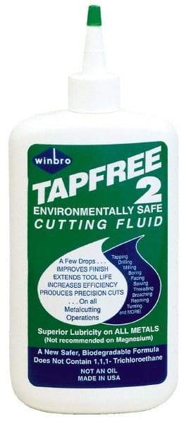 TapFree 2 - Tapfree 2, 55 Gal Drum Cutting & Tapping Fluid - Water Soluble, For Cleaning - Exact Industrial Supply