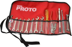 Proto - 13 Piece, 13/64 to 3/8", Ignition Wrench Set - Inch System of Measurement, Satin Finish - Exact Industrial Supply