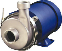 Finish Thompson - 7-1/2 HP, 281 Shut Off Feet, 316 Stainless Steel, Carbon and Viton Magnetic Drive Pump - 3 Phase - Exact Industrial Supply