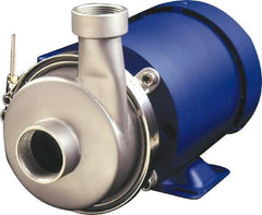 Finish Thompson - 3/4 HP, Corrosion Resistant Pump - 316 Stainless Steel and Carbon and Viton - Exact Industrial Supply