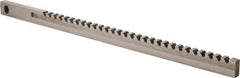 Dumont Minute Man - 1/2" Keyway Width, Style AF, Keyseating Broach - Bright Finish, 1/2" Broach Body Width, 20" OAL - Exact Industrial Supply