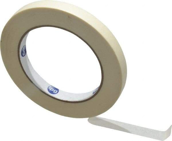 Intertape - 1/2" Wide x 60 Yd Long White Paper Masking Tape - Series PG500, 5 mil Thick, 21 In/Lb Tensile Strength - Exact Industrial Supply