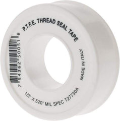 Value Collection - 1/2" Wide x 520" Long General Purpose Pipe Repair Tape - -450 to 550°F, White - Exact Industrial Supply
