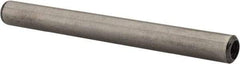 Value Collection - 1/4" Diam x 2-1/2" Pin Length Grade 8 Alloy Steel Pull Out Dowel Pin - 1 Rounded & 1 Threaded End - Exact Industrial Supply