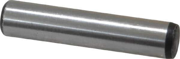 Value Collection - 5/16" Diam x 1-1/2" Pin Length Grade 8 Alloy Steel Pull Out Dowel Pin - 1 Rounded & 1 Threaded End - Exact Industrial Supply