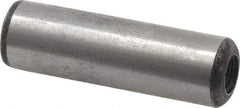 Value Collection - 3/8" Diam x 1-1/4" Pin Length Grade 8 Alloy Steel Pull Out Dowel Pin - 1 Rounded & 1 Threaded End - Exact Industrial Supply
