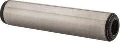 Value Collection - 3/8" Diam x 1-3/4" Pin Length Grade 8 Alloy Steel Pull Out Dowel Pin - 1 Rounded & 1 Threaded End - Exact Industrial Supply