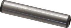 Value Collection - 3/8" Diam x 2" Pin Length Grade 8 Alloy Steel Pull Out Dowel Pin - 1 Rounded & 1 Threaded End - Exact Industrial Supply