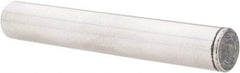 Value Collection - 3/8" Diam x 2-1/2" Pin Length Grade 8 Alloy Steel Pull Out Dowel Pin - 1 Rounded & 1 Threaded End - Exact Industrial Supply
