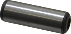 Value Collection - 1/2" Diam x 1-1/2" Pin Length Grade 8 Alloy Steel Pull Out Dowel Pin - 1 Rounded & 1 Threaded End - Exact Industrial Supply