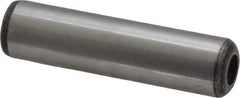 Value Collection - 1/2" Diam x 2" Pin Length Grade 8 Alloy Steel Pull Out Dowel Pin - 1 Rounded & 1 Threaded End - Exact Industrial Supply