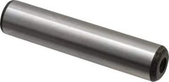 Value Collection - 5/8" Diam x 3" Pin Length Grade 8 Alloy Steel Pull Out Dowel Pin - 1 Rounded & 1 Threaded End - Exact Industrial Supply